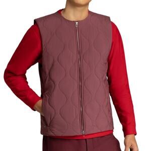 Lululemon Quilted Light Insulation Vest Red Merlot Men's Size Small New With Tag
